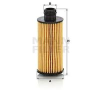 Oil filter Filter Insert HU 6026 z MANN-FILTER for ALFA ROMEO GIULIA STELVIO