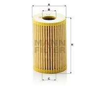Oil filter Filter Insert HU 610 x MANN-FILTER for MERCEDES-BENZ A-CLASS VANEO