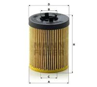 Oil filter Filter Insert HU 611/1 x MANN-FILTER for OPEL SAAB