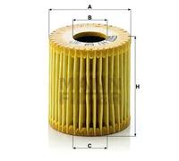 Oil filter Filter Insert HU 68 x MANN-FILTER for SMART CITY-COUPE CABRIO
