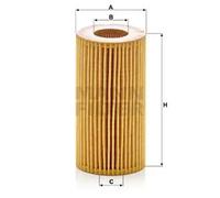 Oil filter Filter Insert HU 7012 z MANN-FILTER for AUDI VW