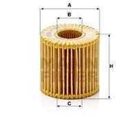 Oil filter Filter Insert HU 7019 z MANN-FILTER for TOYOTA LOTUS SUBARU LEXUS