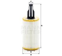 Oil filter Filter Insert HU 7025 z MANN-FILTER for MERCEDES-BENZ CLS R-CLASS SLK