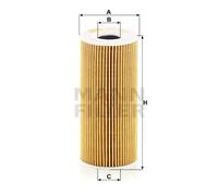 MANN Filter HU7026Z Oil Filter Fits Porsche 718 Boxster 718 Cayman Boxster