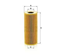 Oil filter Filter Insert HU 7029 z MANN-FILTER for AUDI VW PORSCHE