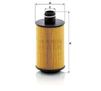 Oil filter Filter Insert HU 7030 z MANN-FILTER for CHEVROLET OPEL