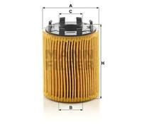 MANN-FILTER, HU 7041 z Oil Filter | For Passenger Cars, Highest Filtration Performance, Engine Protection, High Quality Sealing, True OE Engineering