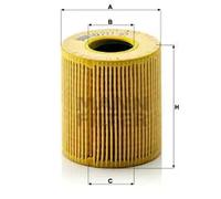 Oil filter Filter Insert HU 711/51 x MANN-FILTER for CITROËN PEUGEOT FIAT FORD