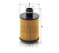 Oil filter Filter Insert HU 712/11 x MANN-FILTER for SUZUKI FIAT CITROËN PEUGEOT