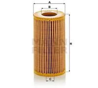 Oil filter Filter Insert HU 718/1 y MANN-FILTER for CHRYSLER