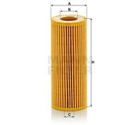 Oil filter Filter Insert HU 722 y MANN-FILTER for FIAT ALFA ROMEO