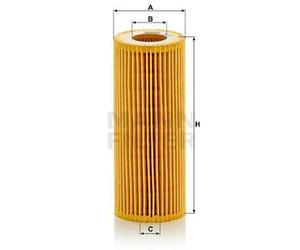Oil filter Filter Insert HU 722 y MANN-FILTER for FIAT ALFA ROMEO