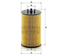 MANN-FILTER Oil Filter HU 8012 z – Filter Insert – Fits Mercedes‑Benz C‑Class Coupe
