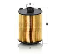 Oil filter Filter Insert HU 8014 z MANN-FILTER for VOLVO V60 I V70 III XC70 II