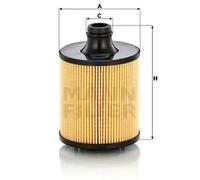 Mann Filter Oil Filter HU 9011 Z - Original for Audi, Bentley, Porsche, VW