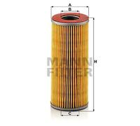 Oil filter Filter Insert IEC 60417-6183 mechanical expertise required H 712 k