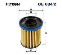 FILTRON OE 684/2 Oil filter