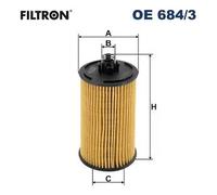 FILTRON OE 684/3 Oil filter