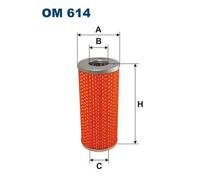 Oil filter Filter Insert IEC 60417-6183 mechanical expertise required OM 614