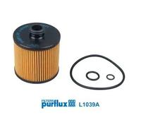 Oil filter Filter Insert L1039A PURFLUX for BENTLEY BENTAYGA CONTINENTAL Coupe