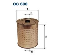 Oil filter Filter Insert OC 600 FILTRON for MERCEDES-BENZ HECKFLOSSE /8 T2/L Van