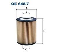 FILTRON OE 648/7 Oil filter