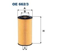 FILTRON OE 662/3 Oil filter