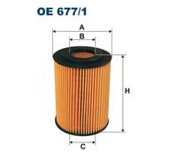 Oil filter Filter Insert OE 677/1 FILTRON for MERCEDES-BENZ JEEP CHRYSLER