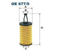 Oil filter Filter Insert OE 677/5 FILTRON for MERCEDES-BENZ CLS R-CLASS M-CLASS