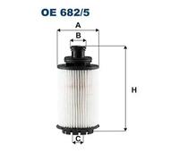 Oil filter Filter Insert OE 682/5 FILTRON for OPEL ZAFIRA TOURER C INSIGNIA A