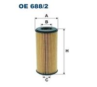 Oil filter Filter Insert OE 688/2 FILTRON for AUDI SEAT VW SKODA PORSCHE CUPRA