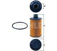 Oil Filter OX1145D Mahle 00K68109834AA 673002882 31152017F 68109834AA 71771649