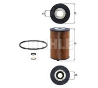 MAHLE OX 1158D Oil filter