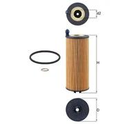 Oil filter Filter Insert OX 1302D MAHLE for BMW X3 X4 3 4 Coupe 4 Convertible