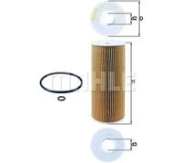 MAHLE OX 143D Oil filter