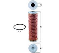 Knecht Filter Oil Filter OX 147D - Fits MERCEDES-BENZ, ISDERA, MEGA