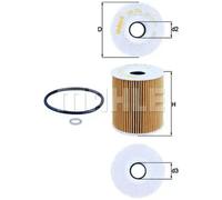 MAHLE Oil Filter Element - OX156D