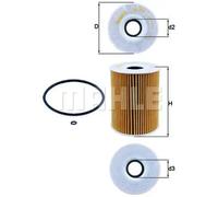 Genuine Mahle Engine Oil Filter Insert - OX254D1