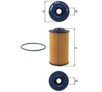 Mahle Original Oil Filter 19114105 - fits Cadillac CTS 2.8 (2005-2009) LP1