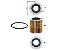 Oil filter Filter Insert OX 834D KNECHT for FORD FORD USA VW