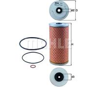 MAHLE OX 92D Oil filter