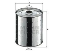 Oil filter Filter Insert PF 1155 k MANN-FILTER for MERCEDES-BENZ HECKFLOSSE LP