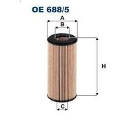 Oil filter FILTRON OE 688/5 for AUDI Q5 (8RB) 2 2012-2016