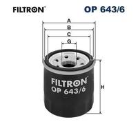 FILTRON OP 643/6 Oil filter