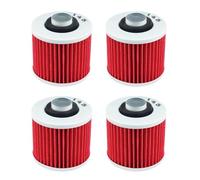 Oil Filter Fit For YMH YFM700R RAPTOR 700 2007-2016 YFM700 YFM 700 RAPTOR 2013-2016 XVS650 XVS 650 V-STAR 650 2013-2016(4 PCS)
