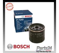 Bosch P7143 Car Oil Filter - Separates Soot and Metal Particles from Engine Oil - Provides Reliable Engine Lubrication
