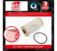 Febi Bilstein 176222 Oil Filter Fits Audi Q5 SQ5 TDI Mild Hybrid quattro SQ5 TDI