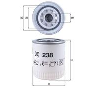 Oil Filter fits DAIMLER LIMOUSINE 4.2 68 to 91 XK4.2(-79) Mahle Quality New