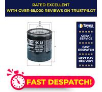 Oil Filter fits BMW 02 E10, E6 1.6 72 to 77 Mahle 11421250534 11421256850 New
