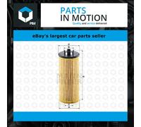 Original MANN-FILTER Oil filter HU 6015 z KIT - Oil filter set with gasket / gasket set- For Passenger Cars